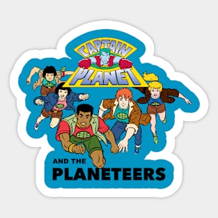 Captain Planet and the Planeteers Sticker